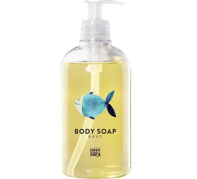 ママベビー ボディソープ [ 無添加 オーガニック 敏感肌 親子で使える ] 500mL