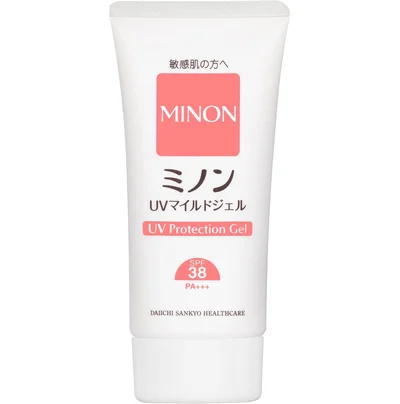 MINON(ミノン) UVマイルドジェル 本体 70g 日焼け止め UＶケア 敏感肌 SPF38 PA+++