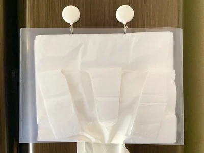 作業時間約1分！便利すぎるゴミ袋収納のやり方をチェック→→→