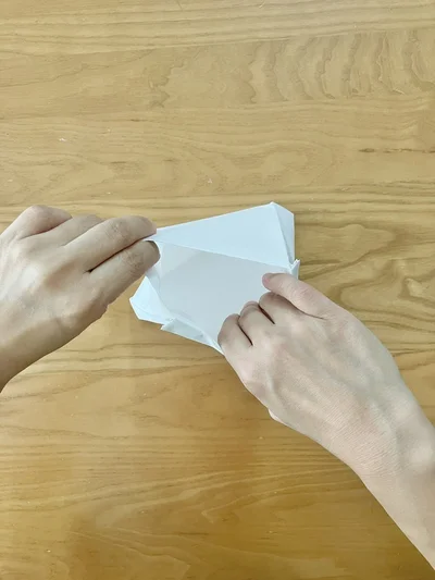 箱型になるように整える（▶︎ポイントは次へ）