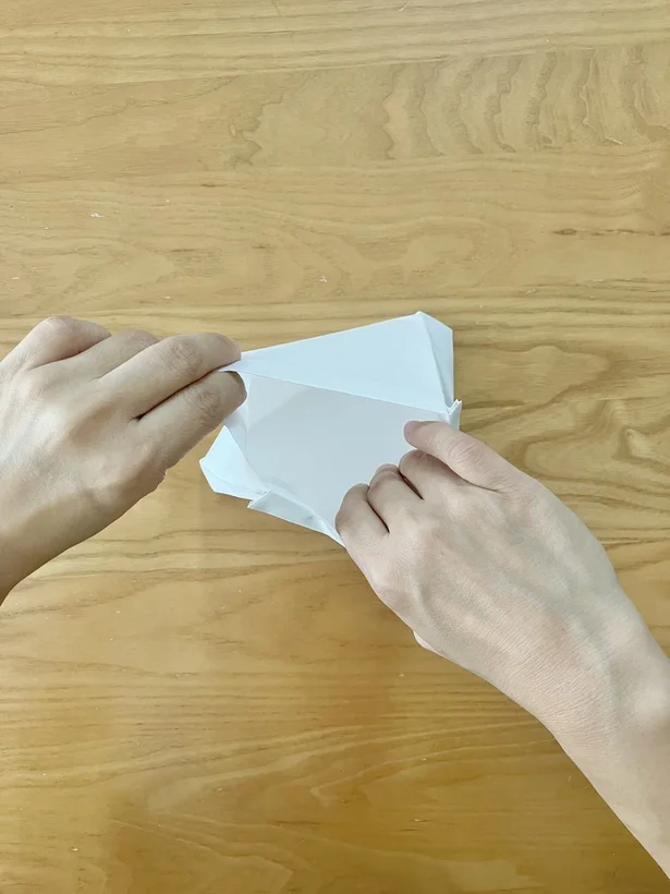 箱型になるように整える（▶︎ポイントは次へ）