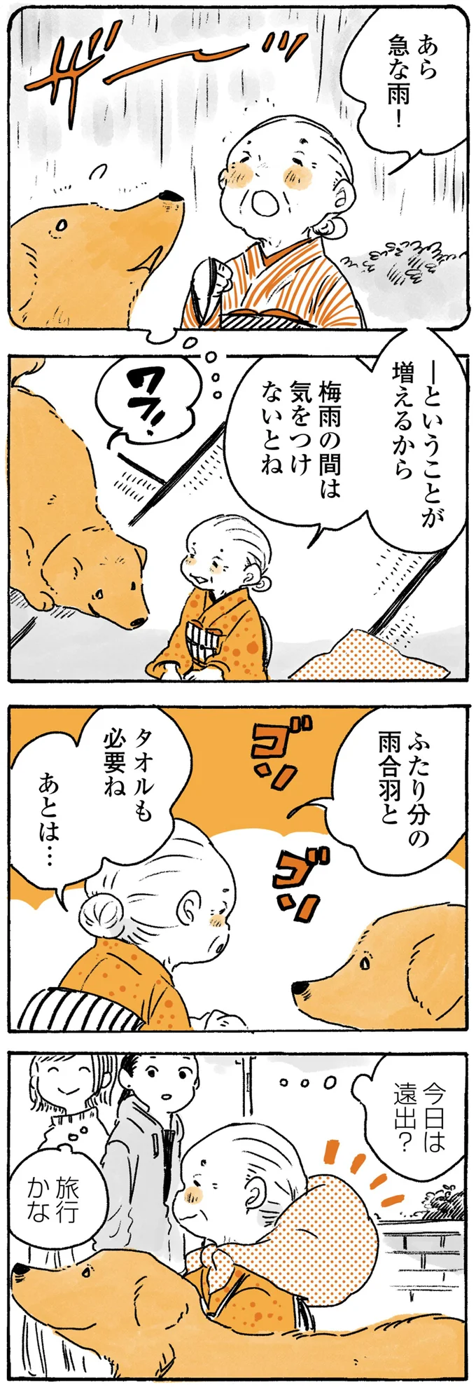 梅雨の間は気をつけないとね