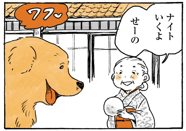 子どもたち大はしゃぎ！ボール遊びで空を飛ぶ？レトリバー