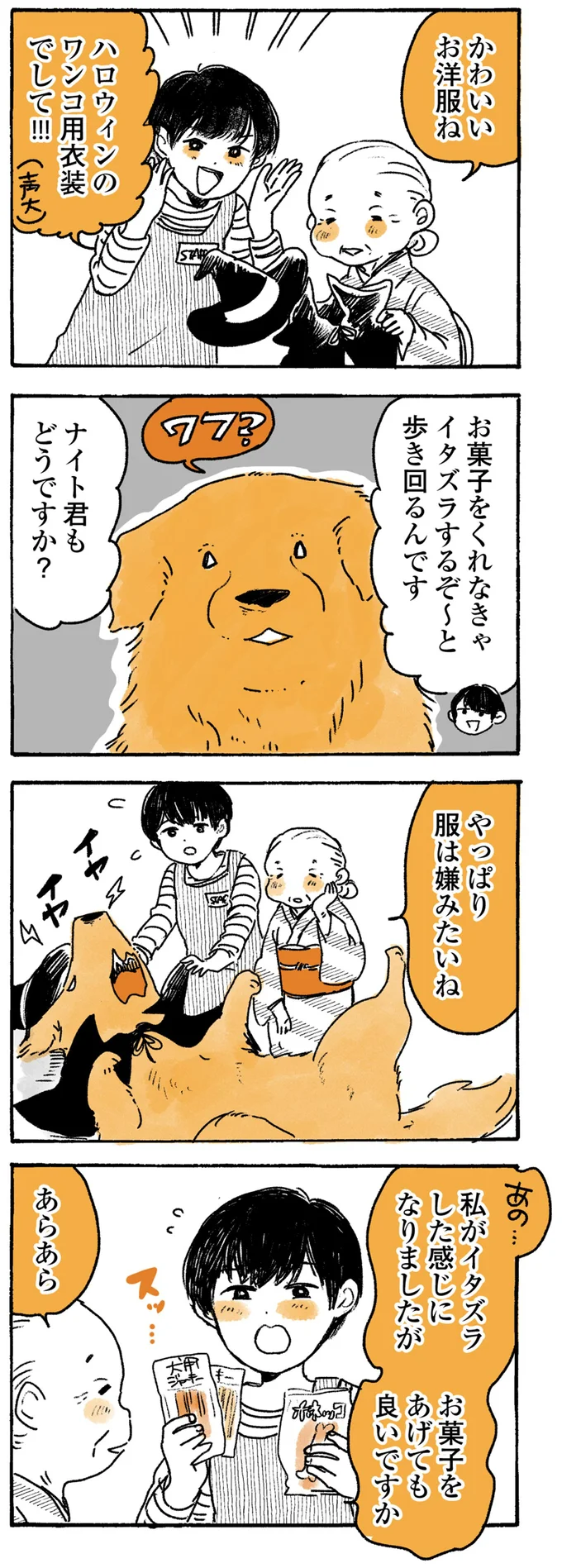 お菓子をあげても良いですか