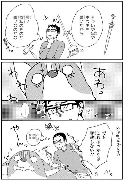 でもこればっかりは容赦しない！！