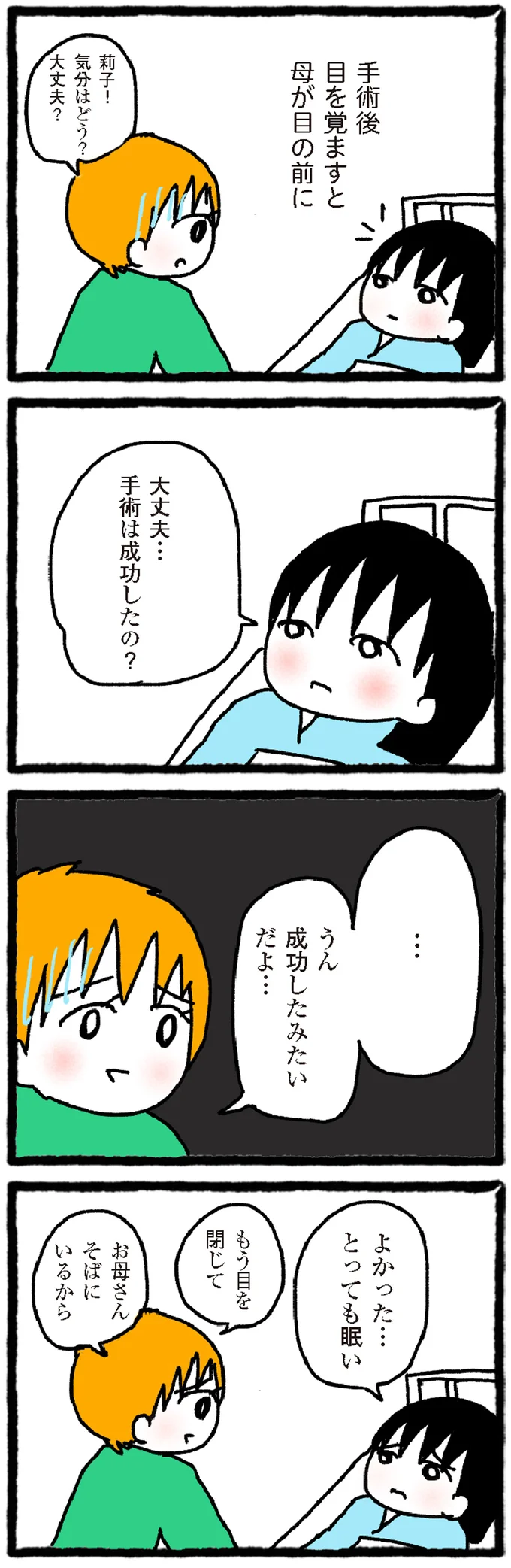 『中学生でがんになりました ～腹痛から始まった小児がんの記録～』より