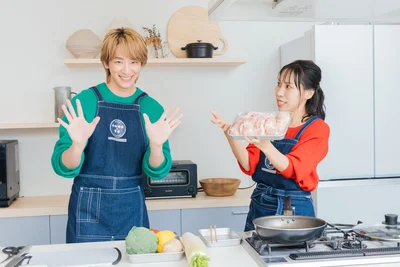 さっそく調理スタート！