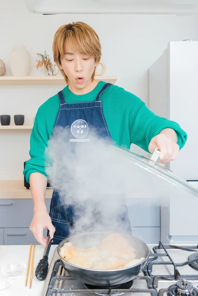 少ない油でちゃんと唐揚げが完成！