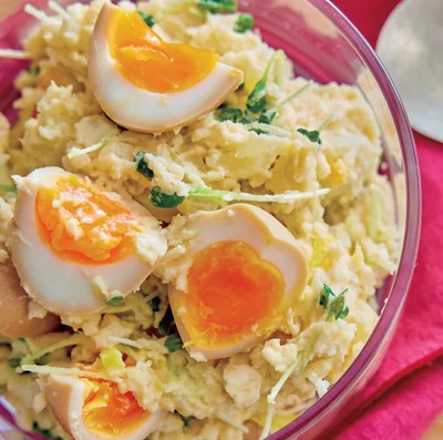 味たま入り和風ポテサラ