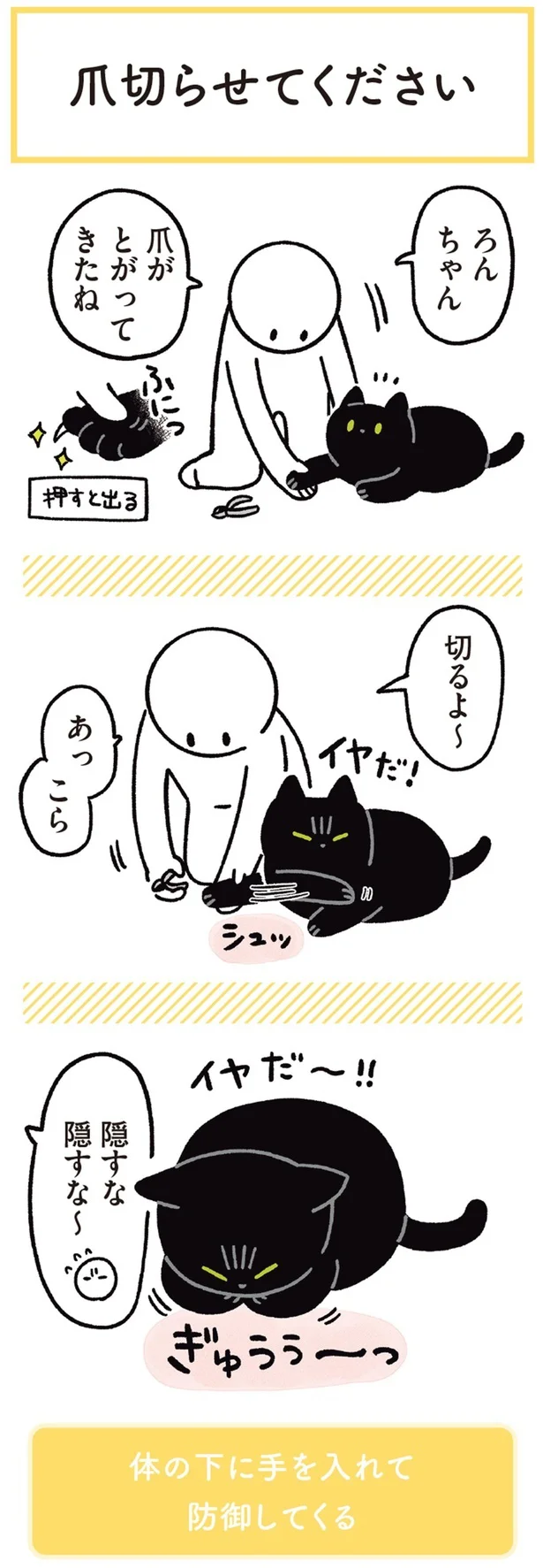 『黒猫ろんと暮らしたら3』より