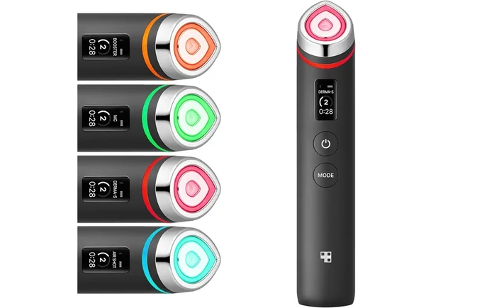 メディキューブ AGE-Rブースタープロ ブラック 1日5分韓国美肌体験 日本語取扱説明書 オールインワン美顔器 持ち運び便利155g