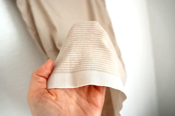 サラッとした手触りが◎