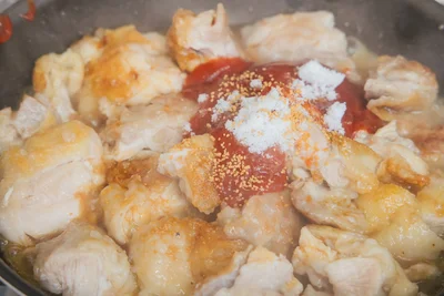 少し甘めのソースが美味