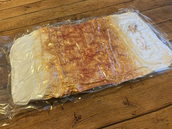 不安になるほど薄〜いちくわ。本当にちくわの姿になるんでしょうか。