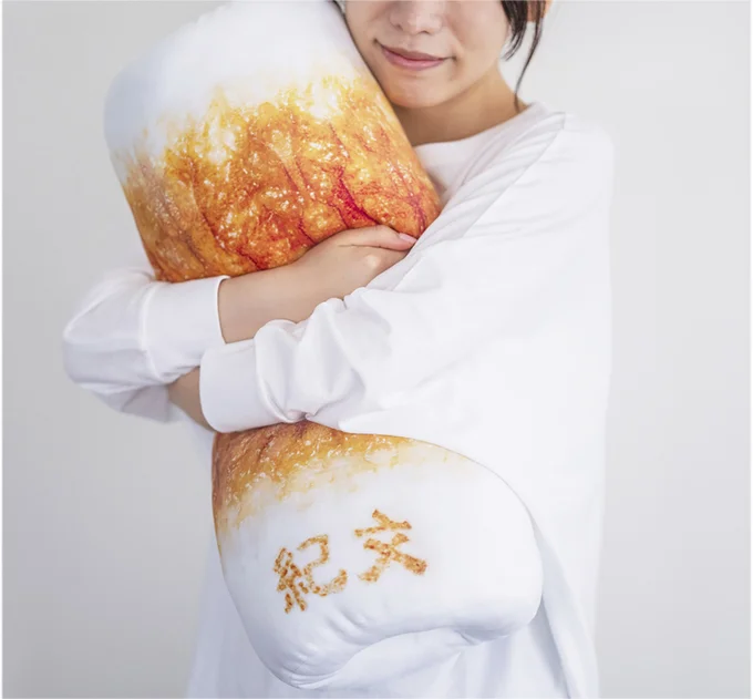 ぎゅっと抱きしめたくなる質感です。