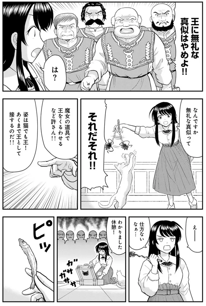 魔女の道具で王をくるわせるなど許さん！