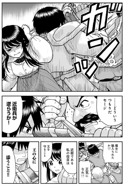 近衛兵が逆らうか！