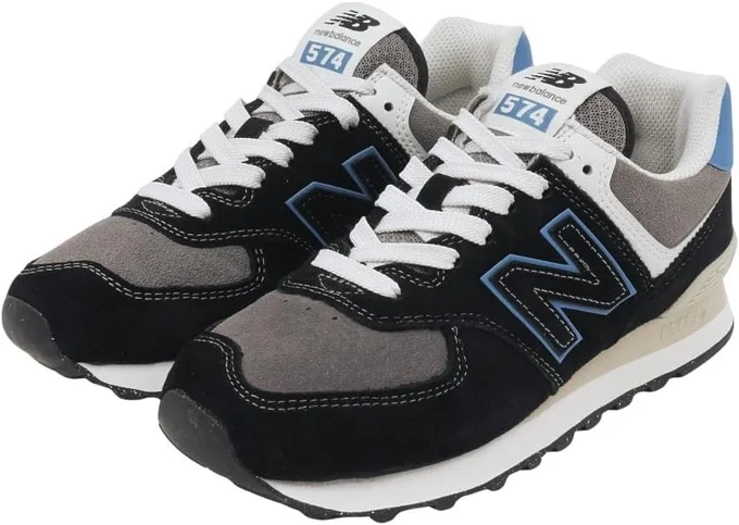 ニューバランス（new balance） スニーカー スポーツシューズ 574 ブラック U574QRB D カジュアルシューズ