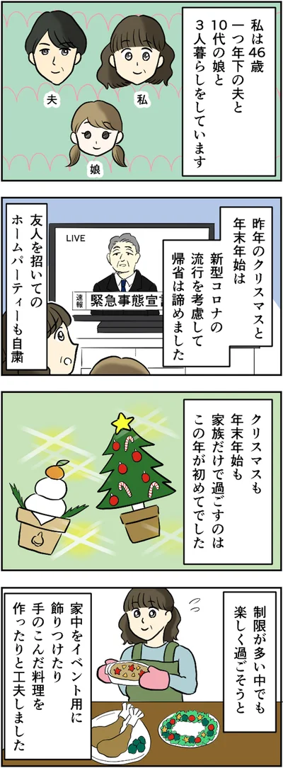 帰省は諦めました