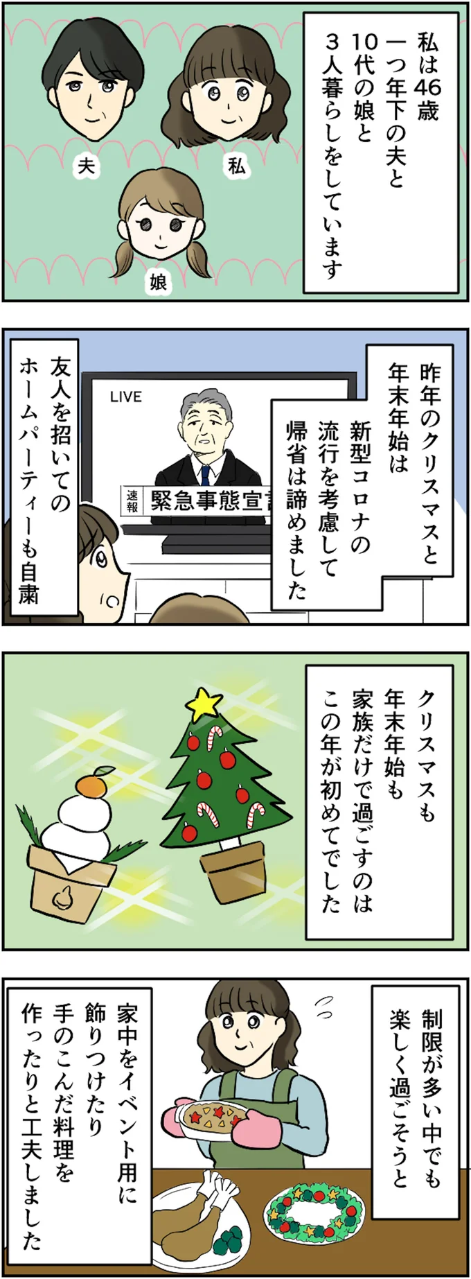 帰省は諦めました