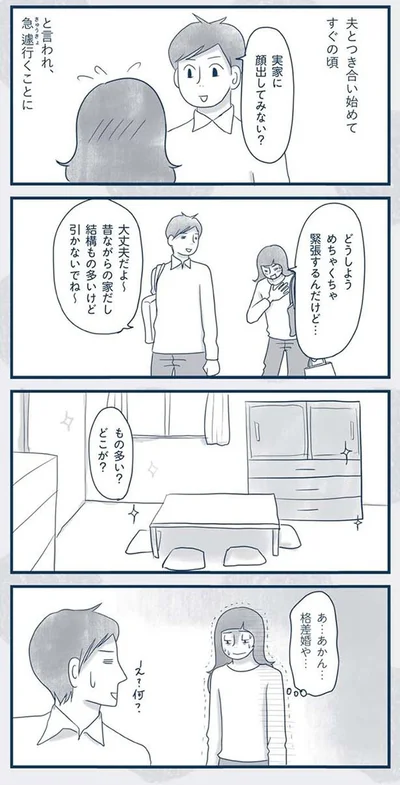 『わたしのウチには、なんにもない。4コマ総集編』より