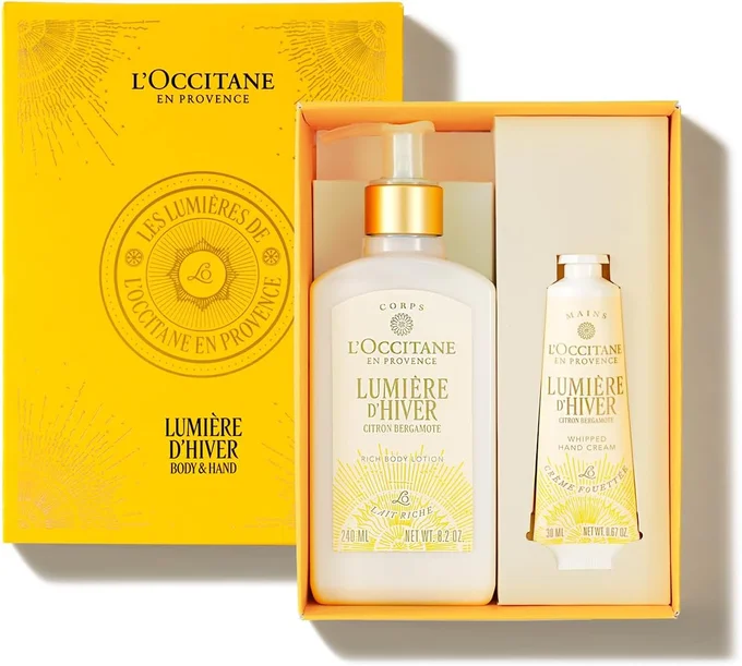 【2025年ホリデー】ロクシタン(L'OCCITANE) ルミエール ディヴェール ボディ＆ハンド （ボディローション＆ハンドクリーム）