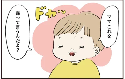 ママこれを森って言うんだよ？