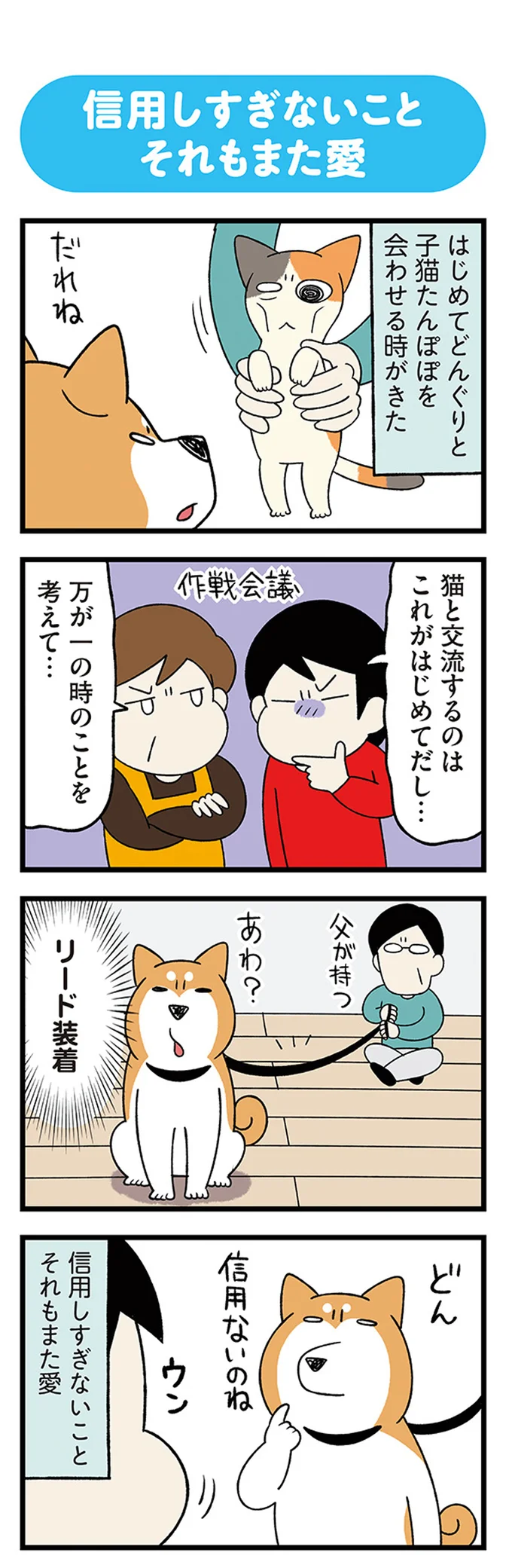 『うちう猫と柴犬』より