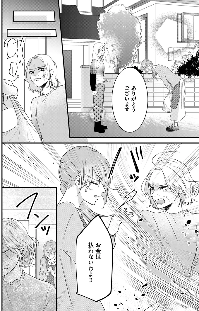 お金は払わないわよ！！