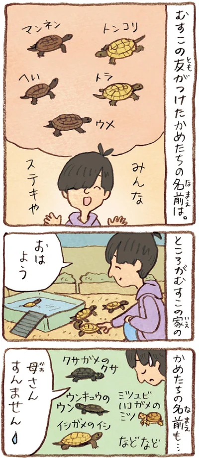 『おばあちゃんとかめ 何げに楽しい2匹とのくらし』より