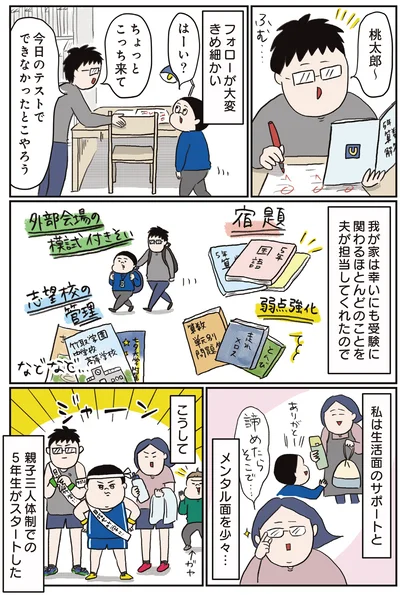 『中学受験に挑戦したら、想像以上に壮絶でした』より