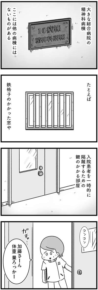 『精神科病棟の青春 あるいは高校時代の特別な1年間について』より