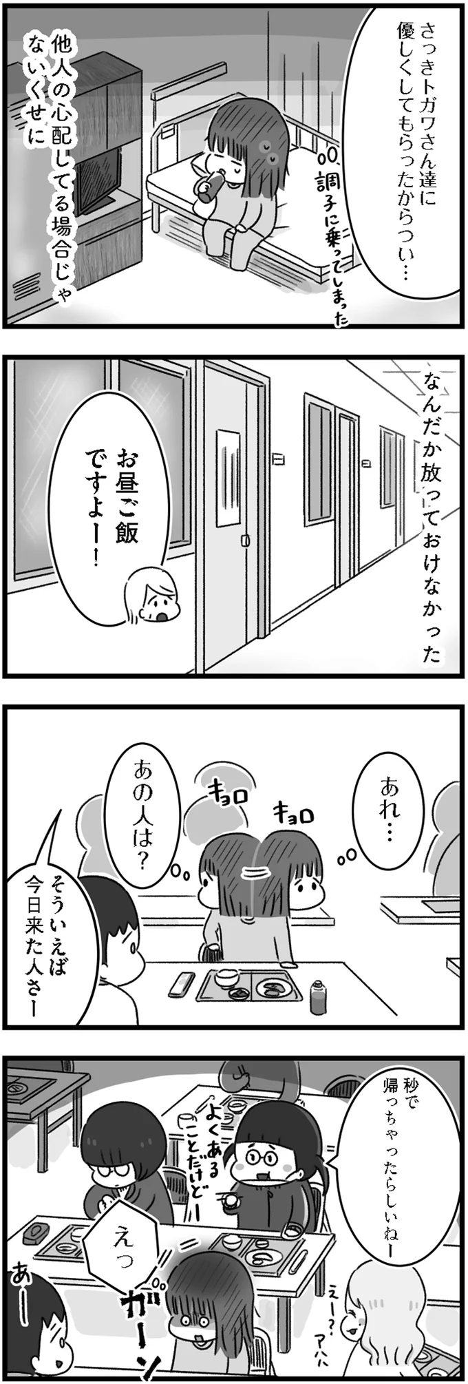 『精神科病棟の青春 あるいは高校時代の特別な1年間について』より