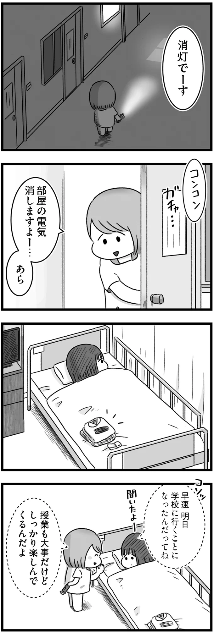 『精神科病棟の青春 あるいは高校時代の特別な1年間について』より