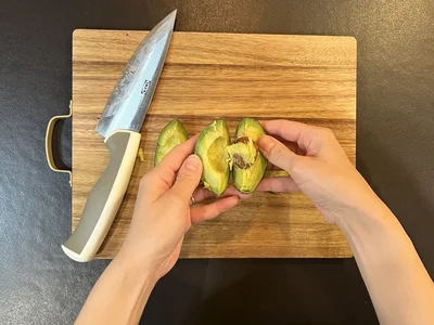 簡単に種から身が取れる！