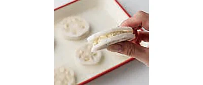 たっぷりはさむのがポイント