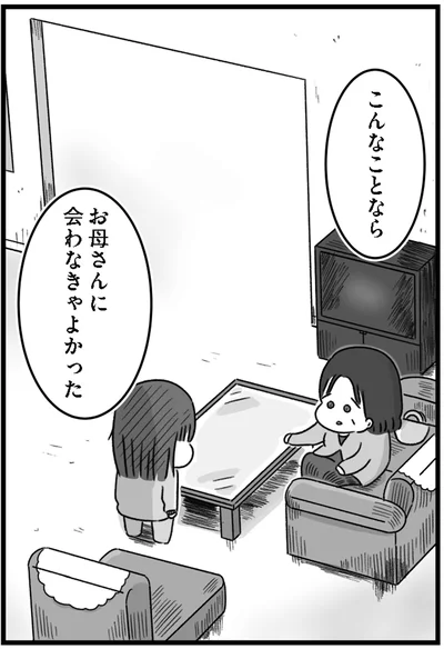 お母さんに会わなきゃよかった