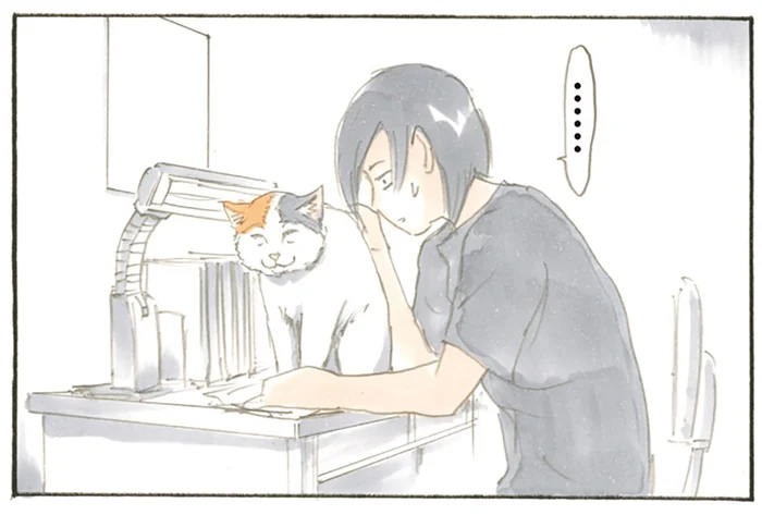 エサをあげてもダメ！ 邪魔したいとしか思えない猫の定位置の話