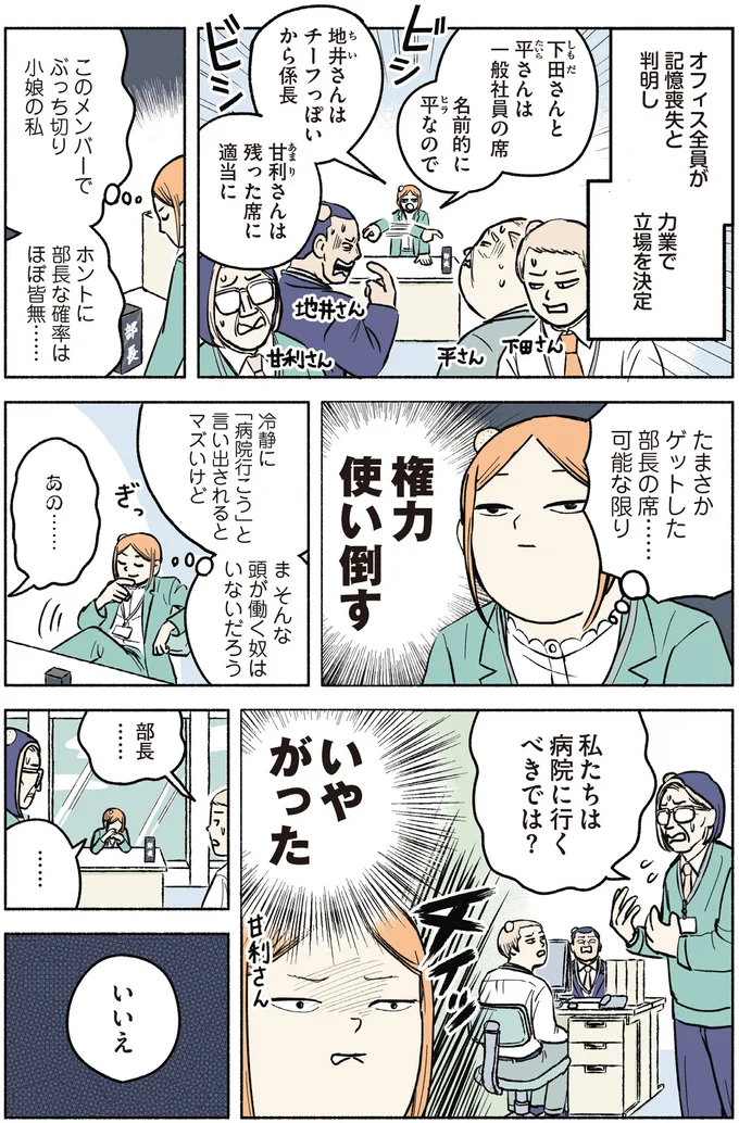 『全員記憶喪失オフィス』より