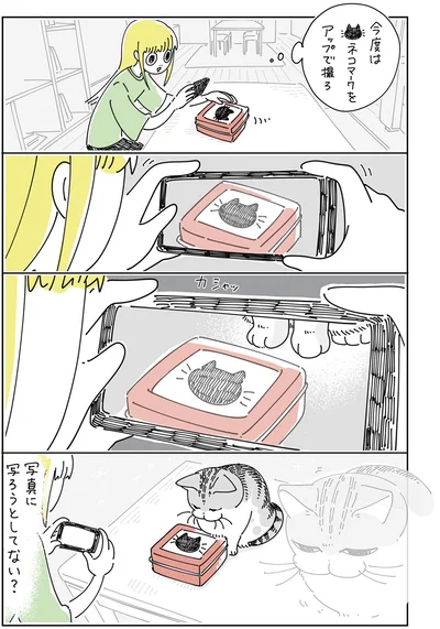 写ろうとしてない？