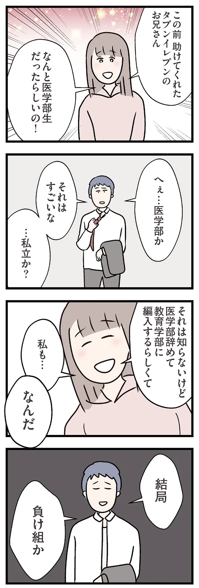 結局、負け組か