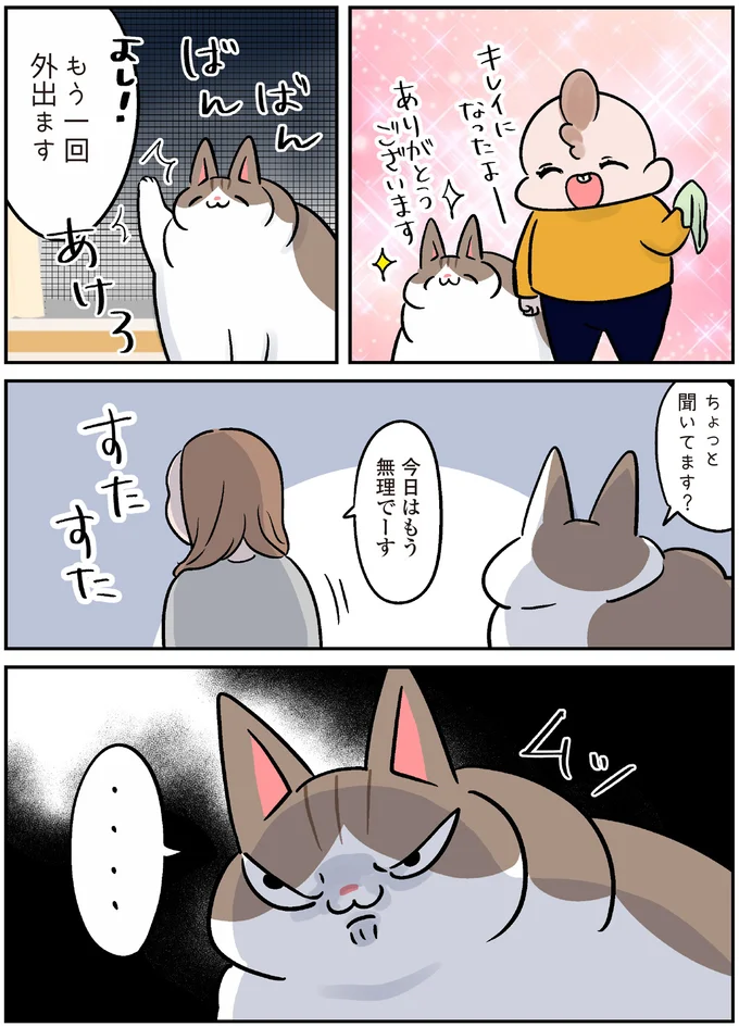 今日はもう無理でーす