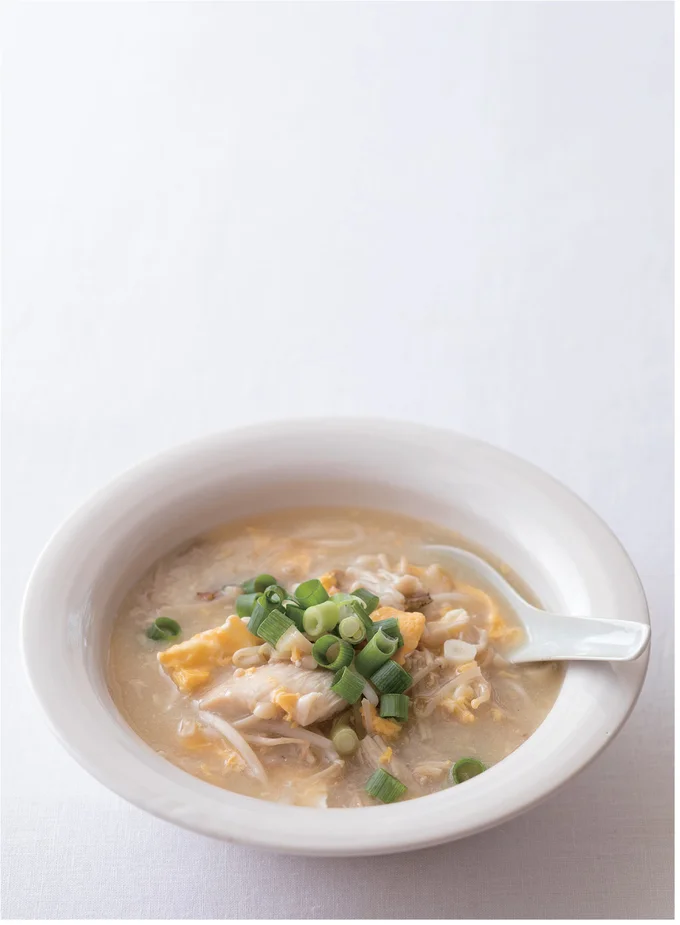するっとすいすい食べやすいスープです