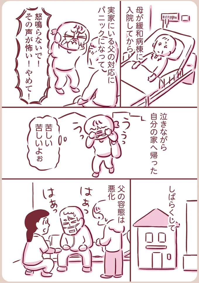 父の容態は悪化