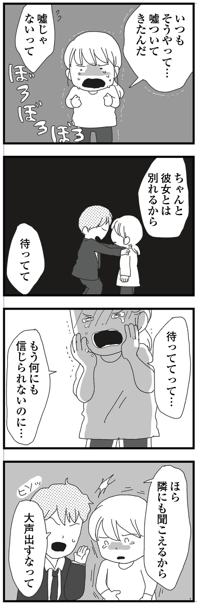 嘘ついてきたんだ