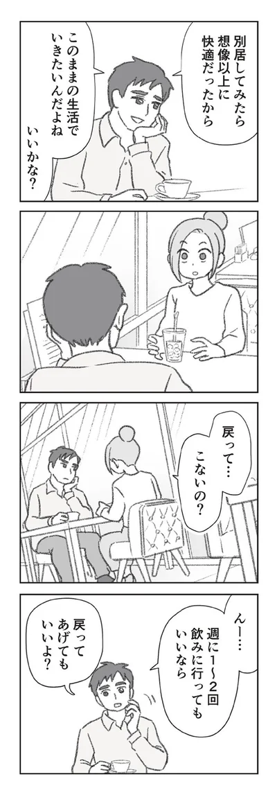 別居してみたら想像以上に快適だったから