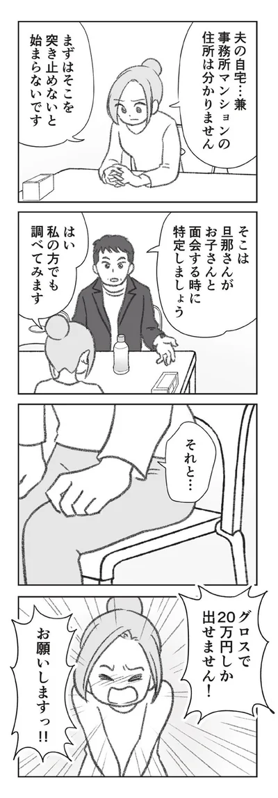 グロスで20万円しか出せません！