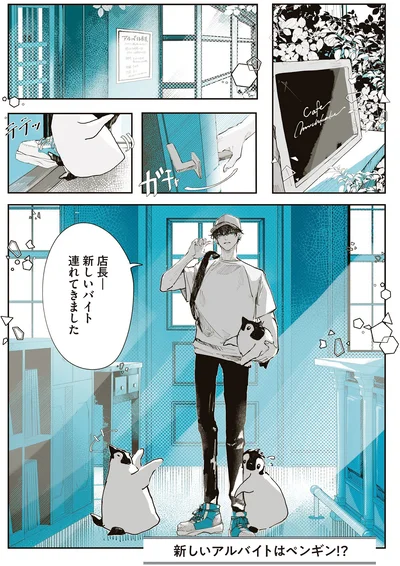 新しいアルバイトはペンギン！？