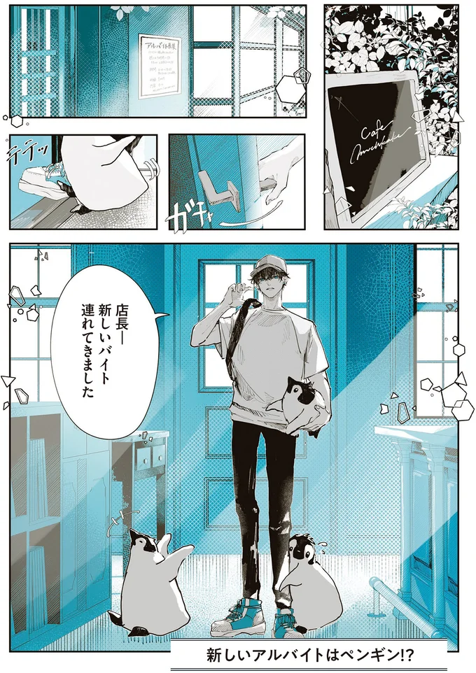 新しいアルバイトはペンギン!?