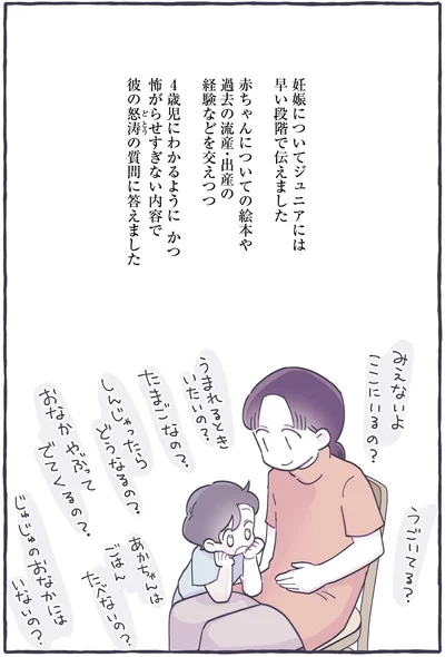 彼の怒涛の質問に答えました